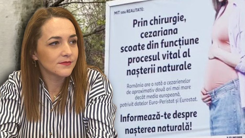 Senatoarea USR Cynthia Păun vrea interzicerea naşterii naturale. Ce spune politiciana, mamă