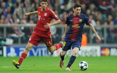 Michael Olise, o bijuterie a fotbalului mondial, strălucește în tricoul lui Bayern Munchen