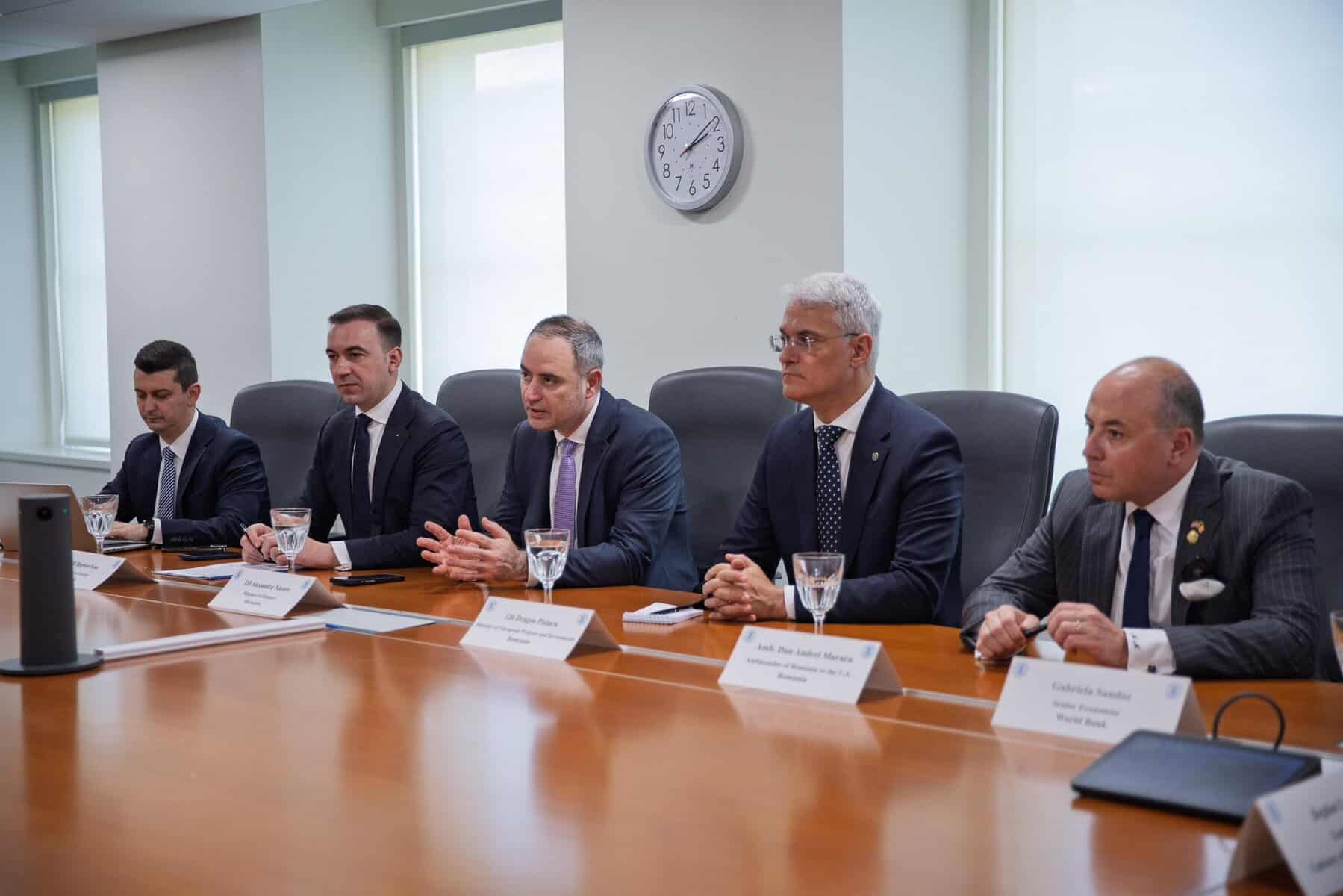 Miniștri români la Washington: Acord Exim Bank US pentru energie și infrastructură