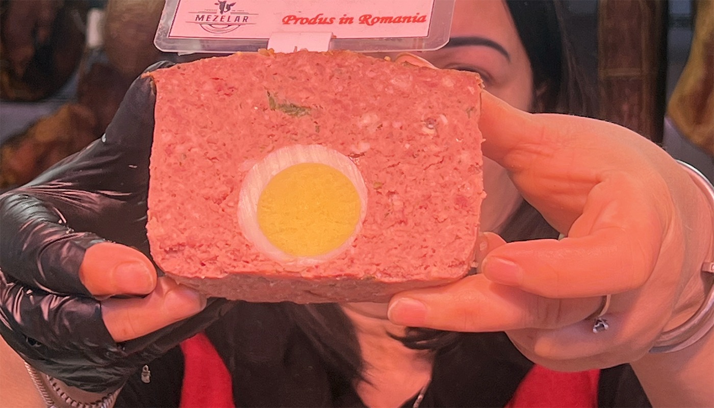 Cât costă drobul de oaie în Piața Obor, București? Câtă carne are?