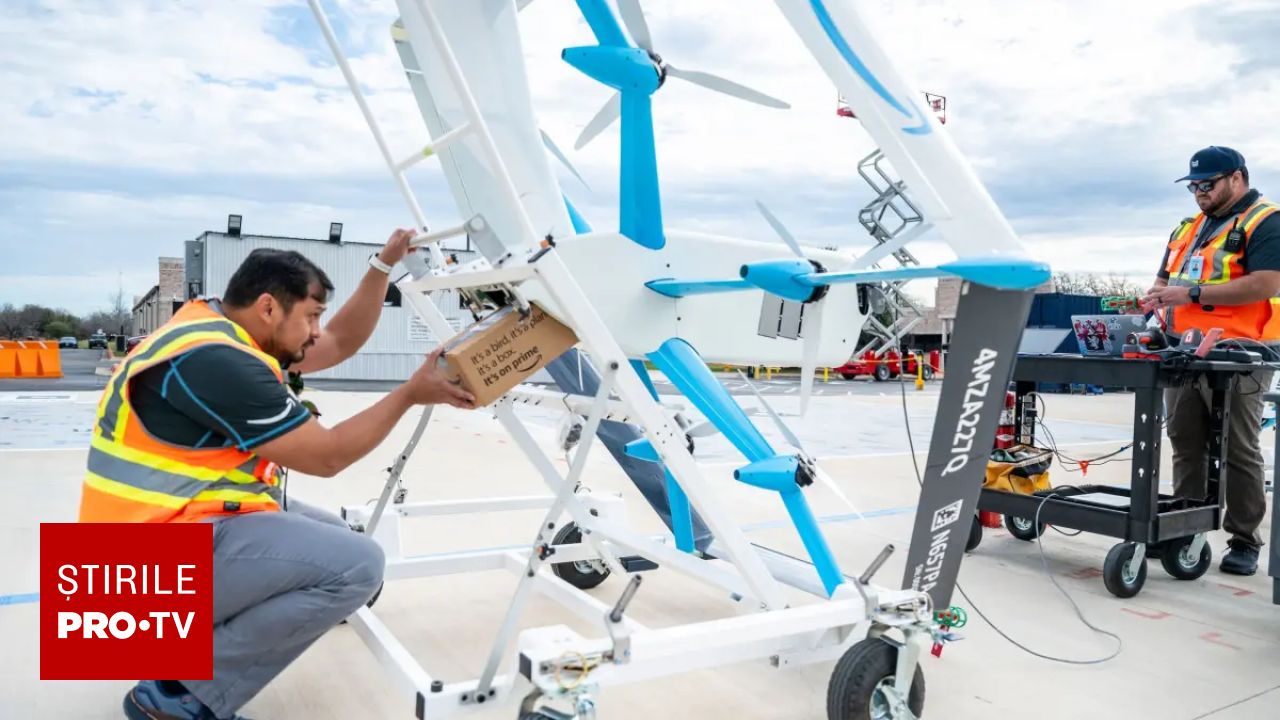 Revoltă online: Amazon, acuzată că sparge colete cu dronele IA!