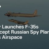 Norvegia, alertă F-35: Avion spion rus, interceptat lângă spațiul aerian