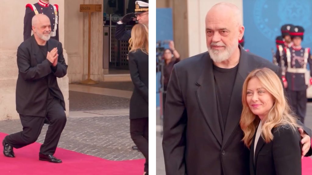 Gestul lui Edi Rama, interpretat de experți: Ce ascunde în genunchi?