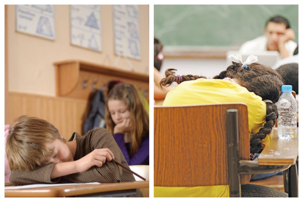 Elevi adorm la ore: Profesorii trag semnalul de alarmă