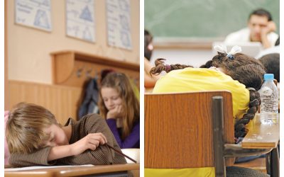 Elevi adorm la ore: Profesorii trag semnalul de alarmă