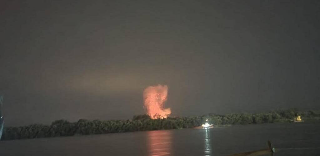 Atac RUSESC la Izmail: Navă PANAMEZĂ avariată, portul sub TIR