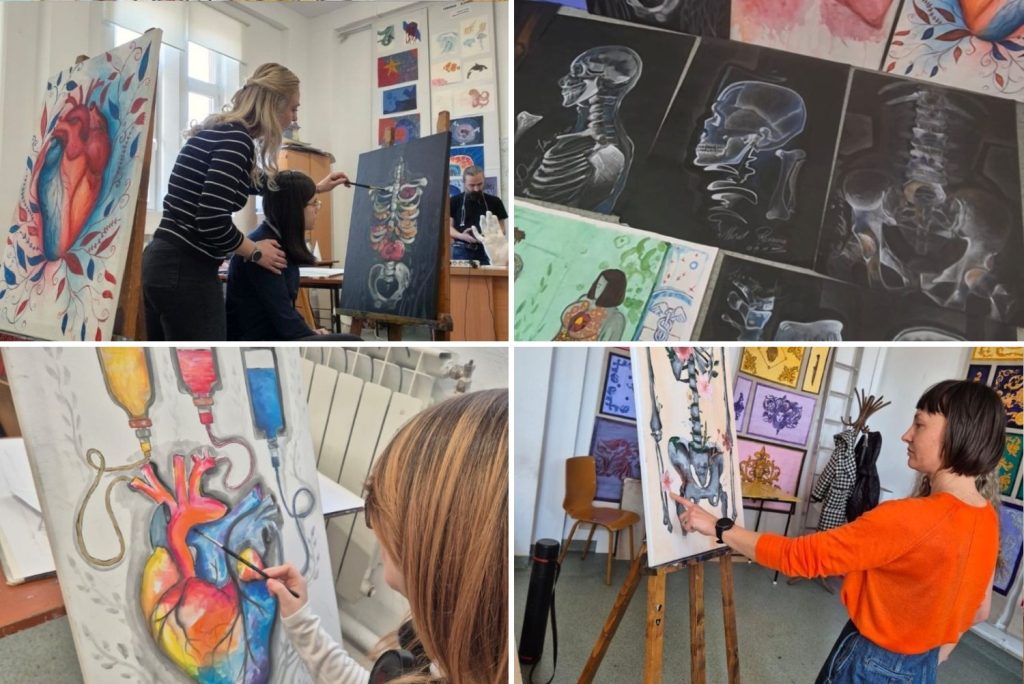 SJU Buzău deschide o expoziție inedită de pictură cu tematică medicală