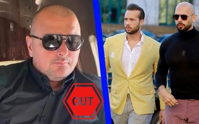 Frații Tate, scandal total: Au dat afară fost agent secret de la pază