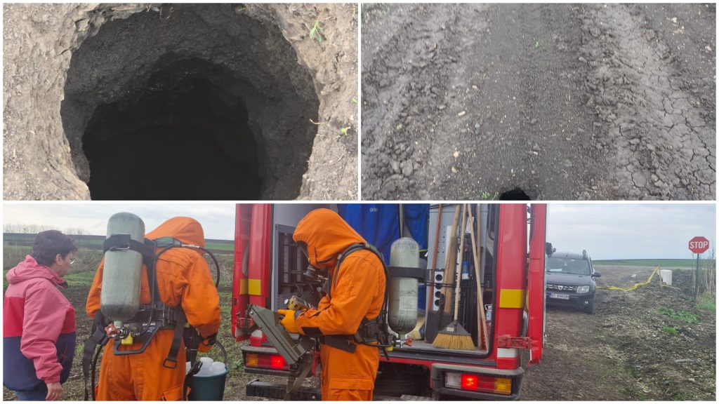 Gaură misterioasă la Dochia, Neamț: Degajă clor