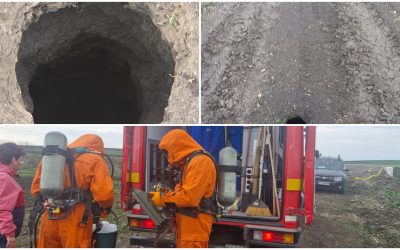 Gaură misterioasă la Dochia, Neamț: Degajă clor