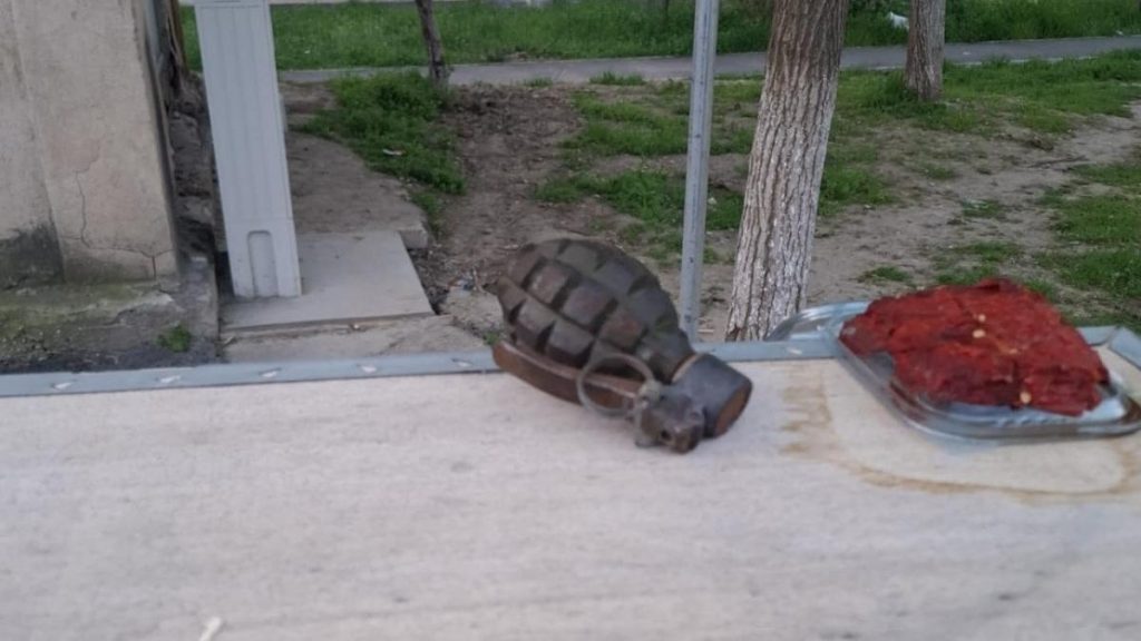 Grenadă Defensivă, Găsită pe Bulevard în Galați