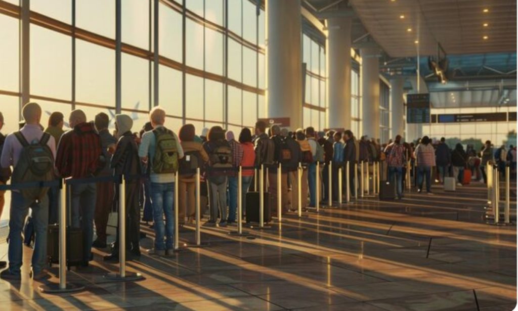 Haos în aeroporturile din Europa: Pasageri leșină la cozi. Avioane goale