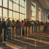 Haos în aeroporturile din Europa: Pasageri leșină la cozi. Avioane goale