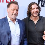 Fiul SECRET al lui Arnold Schwarzenegger, pe val în culturism