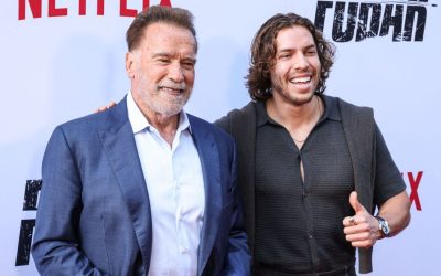 Fiul SECRET al lui Arnold Schwarzenegger, pe val în culturism