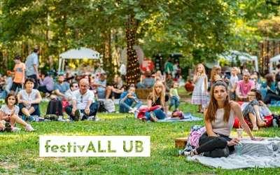 Elevii de clasa a XII-a, la festivALL UB 2.0 din Grădina Botanică, despre cariere