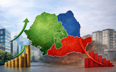 Vestul și Centrul în frunte, Sudul Încă Trage Pe Sfoară În România