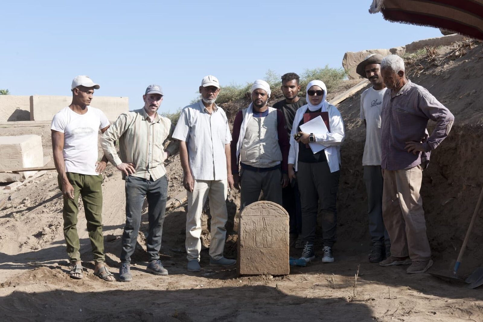 Monument EGIPTEAN ULUITOR descoperit la Luxor: Împărat ROMAN, FARAON