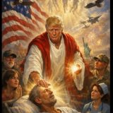 Trump, atac la Vatican: S-a pozat ca Isus vindecând. Postarea, ștearsă Rapid