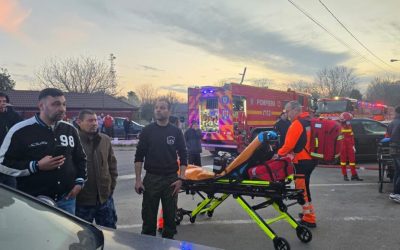 Incendiu devastator la Constanța: Un bloc în flăcări, Plan ROȘU activat!