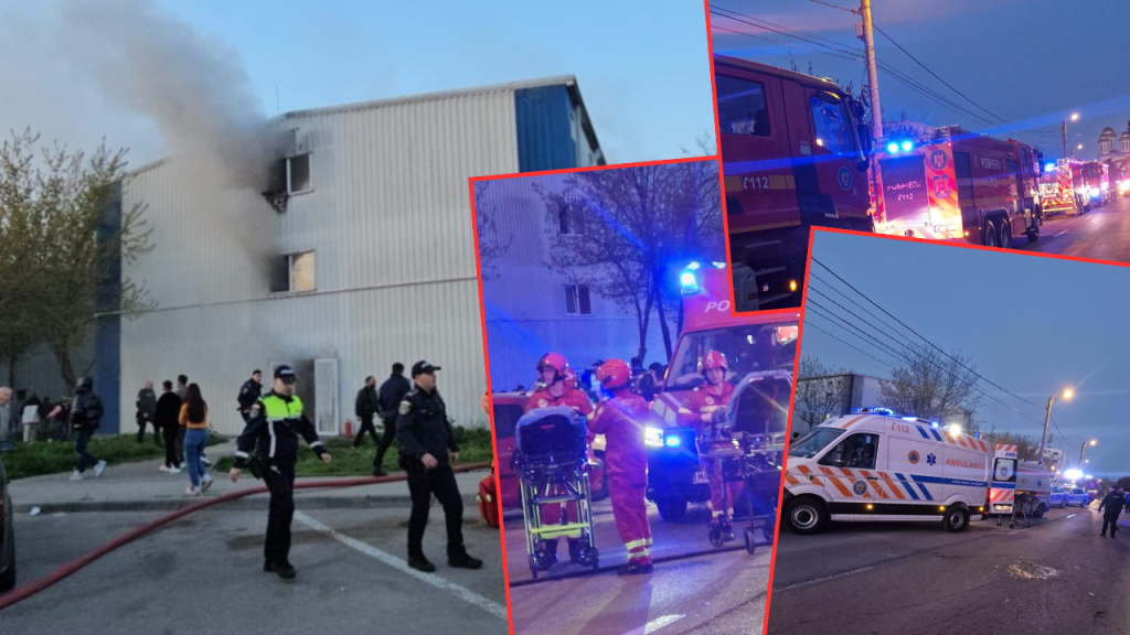 UPDATE VIDEO: INCENDIU devastator la Constanța! O fetiță, la spital