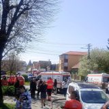 Incendiu în Sibiu: Peste 20 de persoane evacuate, trei victime la spital