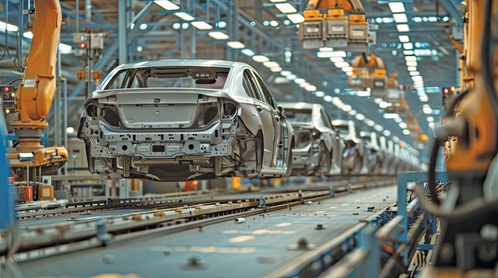 Producția industrială a scăzut în februarie cu 1,8% față de anul trecut