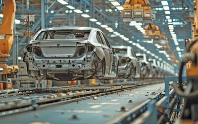 Producția industrială a scăzut în februarie cu 1,8% față de anul trecut