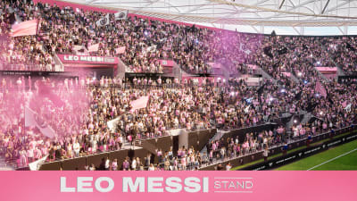 Inter miami, cu noua statuie leo Messi pe nu stadium