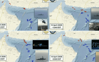 Blocada STRÂNSĂ în Ormuz: SUA verifică toate navele iraniene. Teheranul negociază
