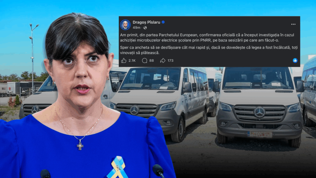 Ancheta EUROPEANĂ la PORȚILE microbuzelor electrice: KOVESI intră în scenă