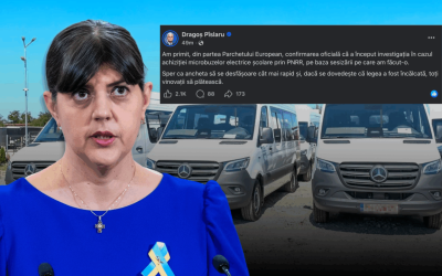 Ancheta EUROPEANĂ la PORȚILE microbuzelor electrice: KOVESI intră în scenă