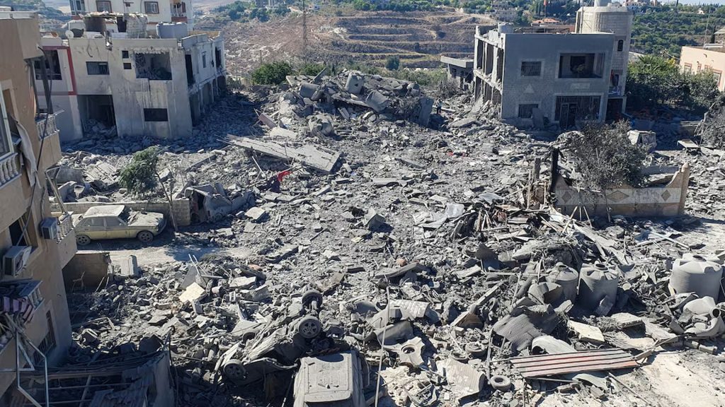 Imagini din satelit: Libanul, devastat de atacuri și demolări israeliene