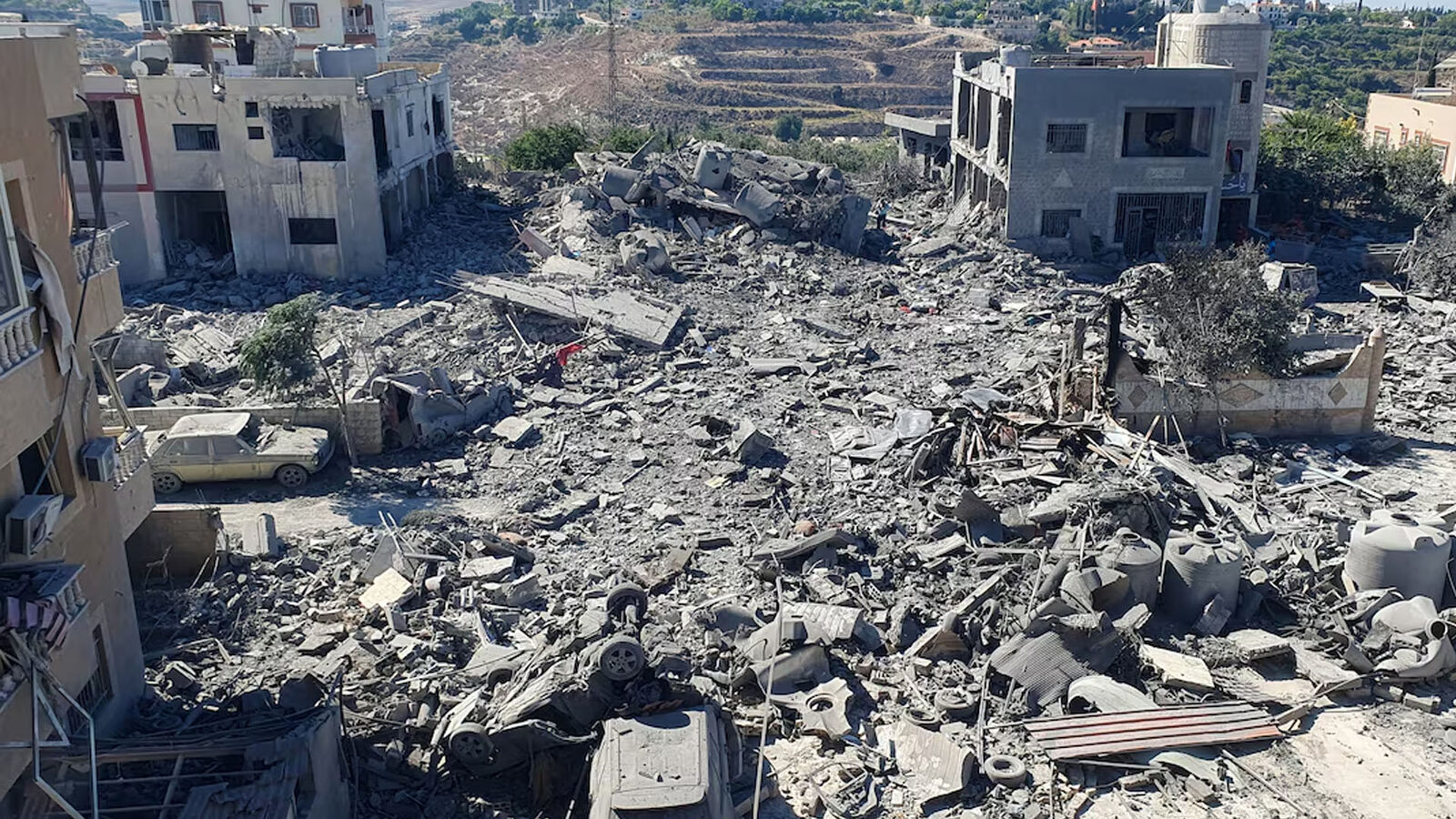 Imagini din satelit: Libanul, devastat de atacuri și demolări israeliene