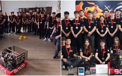 Delta Force Arad, în căutarea banilor pentru Mondialul de robotică