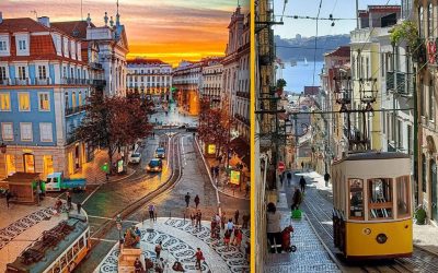 Lisabona, explozie de culoare: Orașul din Europa care uimește lumea