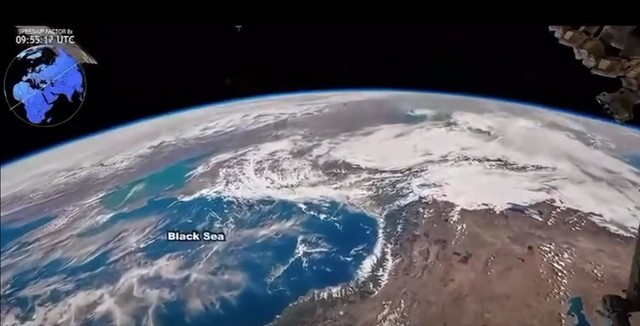 Marea Neagră, din spațiu: Ambasada României în SUA arată imagini de la Orion