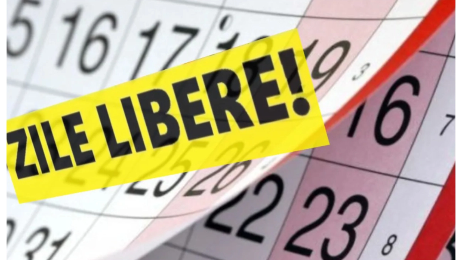 Două MINIVACANȚE delicioase pentru români: Zile libere, fix în weekend