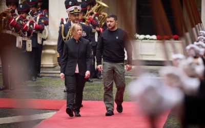 Zelenski, în Italia: Apărarea antiaeriană, prioritatea nr 1 a Ucrainei
