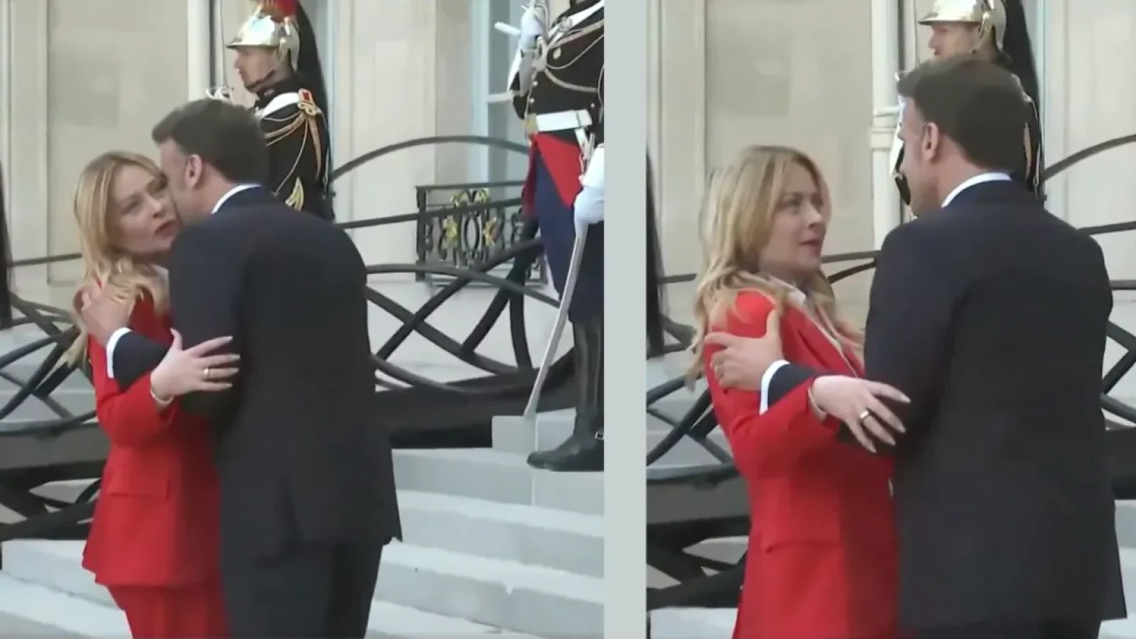Macron și Meloni, noi gesturi bizare: Ce au surprins camerele video