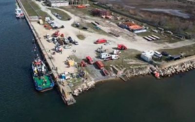 Marine Terminal Midia: Începe operațiunea de recuperare a remorcherului scufundat