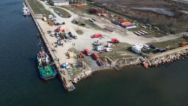 Marine Terminal Midia: Începe operațiunea de recuperare a remorcherului scufundat
