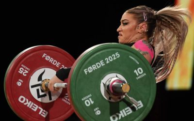 Cambei, AUR european și RECORD la smuls! Urmează proba de aruncat pe VOYO