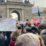 Naționaliști eurosceptici, protest la Milano: Migranți și reguli UE, pe val