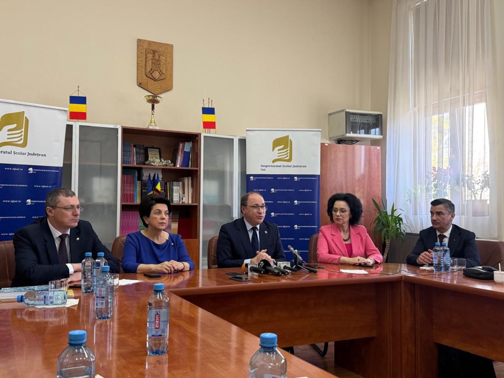 Gafe la Bac: Ministrul Educației, la Iași, a dat note greșite