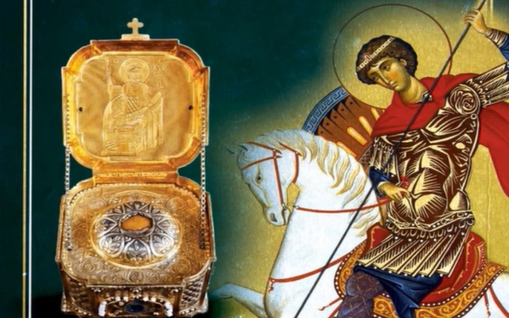 Moaștele Sfântului Gheorghe, în România, în premieră. Unde vor fi depuse