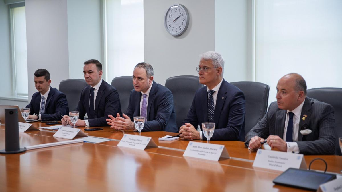 Nazare, la Washington: Parteneriat cu US Exim Bank pentru energie, noi fonduri