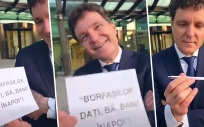 Ceaușescu versus Nicușor Dan: „Borfașilor, dați banii!” pe un bilețel