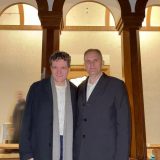 Nicușor Dan, cu șeful PSD Prahova, la mănăstire de Vinerea Mare