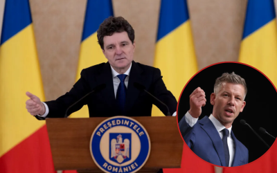 Nicușor Dan, despre Peter Magyar: „Îl văd alături de Meloni”